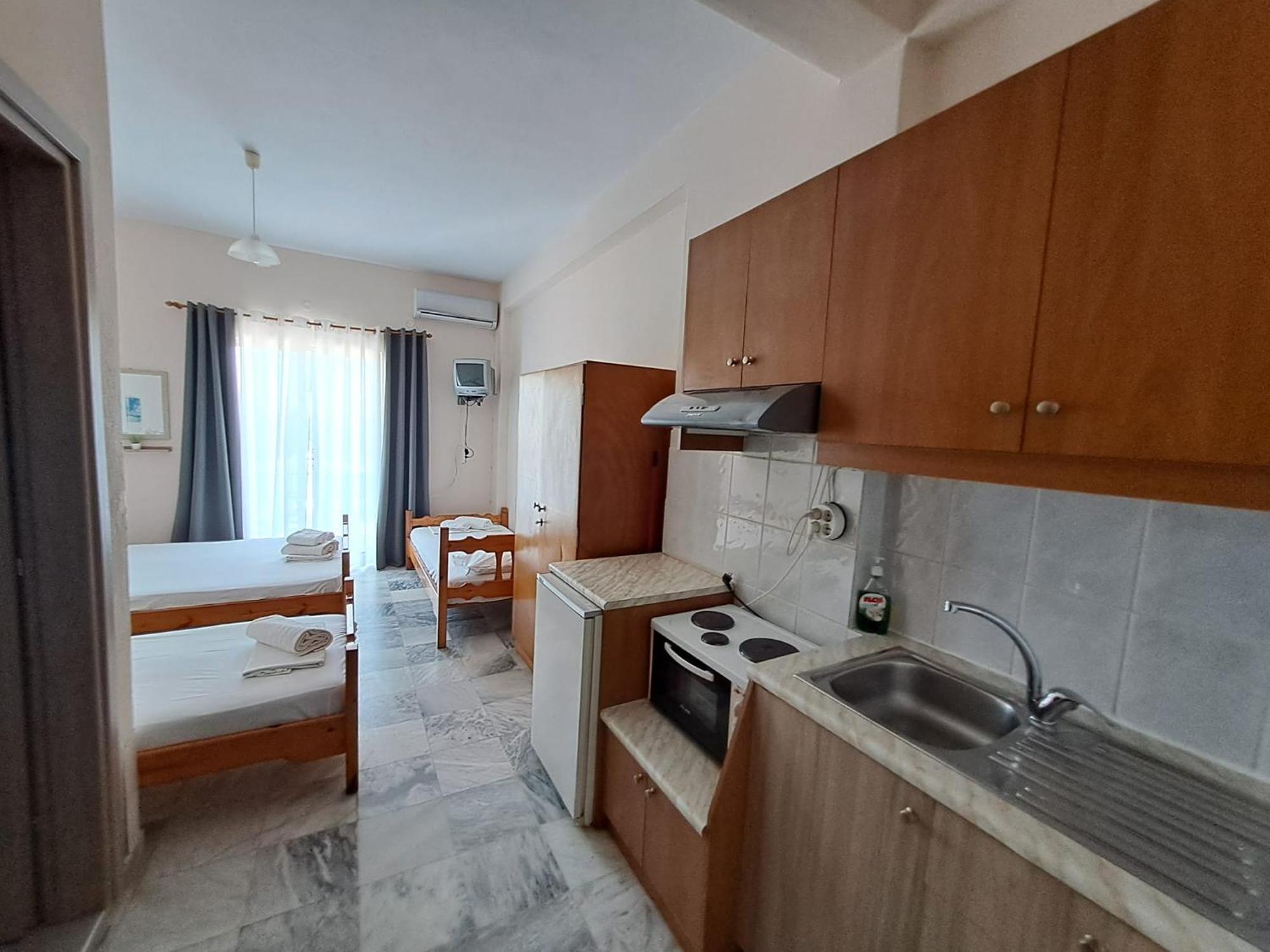 Golden Beach-Tsianis Apartments Néa Meságkala 外观 照片